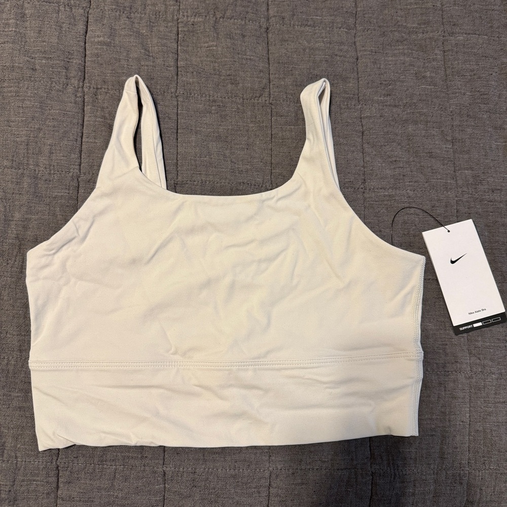 Nike Beige Sports Bra